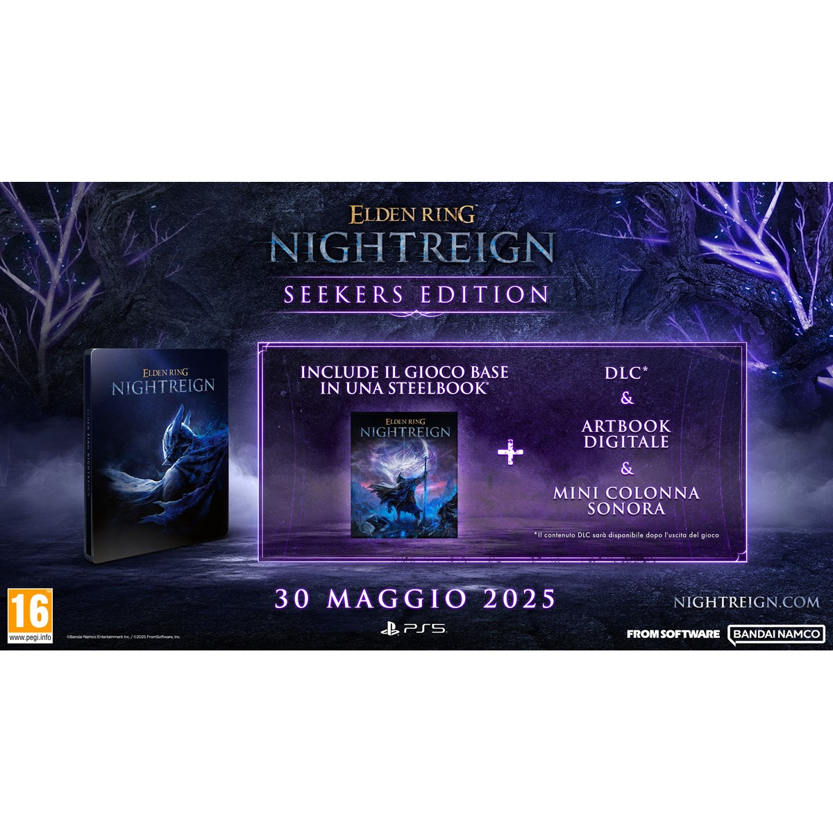PS5 – ELDEN RING NIGHTREIGN SEEKERS EDITION