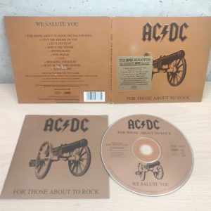 AC/DC FOR THOSE AOUT TO ROCK HELL REMASTERS THE ULTIMATE – RARO CD