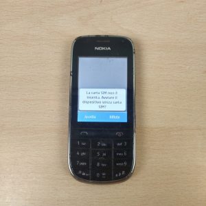 NOKIA ASHA 203 2 MEGAPIXEL 2.4″ EDGE RADIO FUNZIONANTE